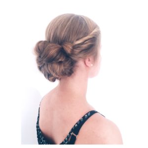 Formal styling Twisted Bun