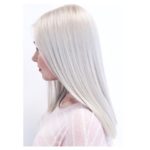 Icy blonde colour