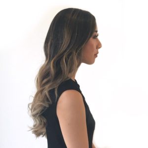 Balayage on Dark Asian Hair