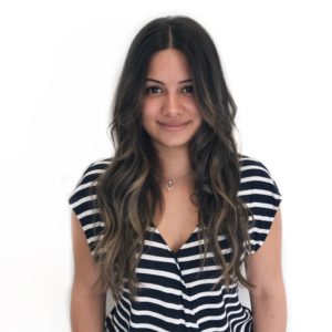 Balayage on dark hair
