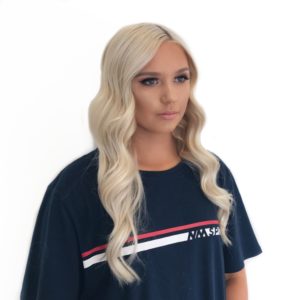 Formal styling Hollywood waves