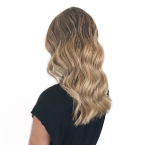 Blonde highlights