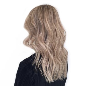 Hair warm light Colour