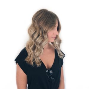Balayage hair colour