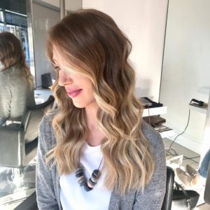 Face frame lightening hair