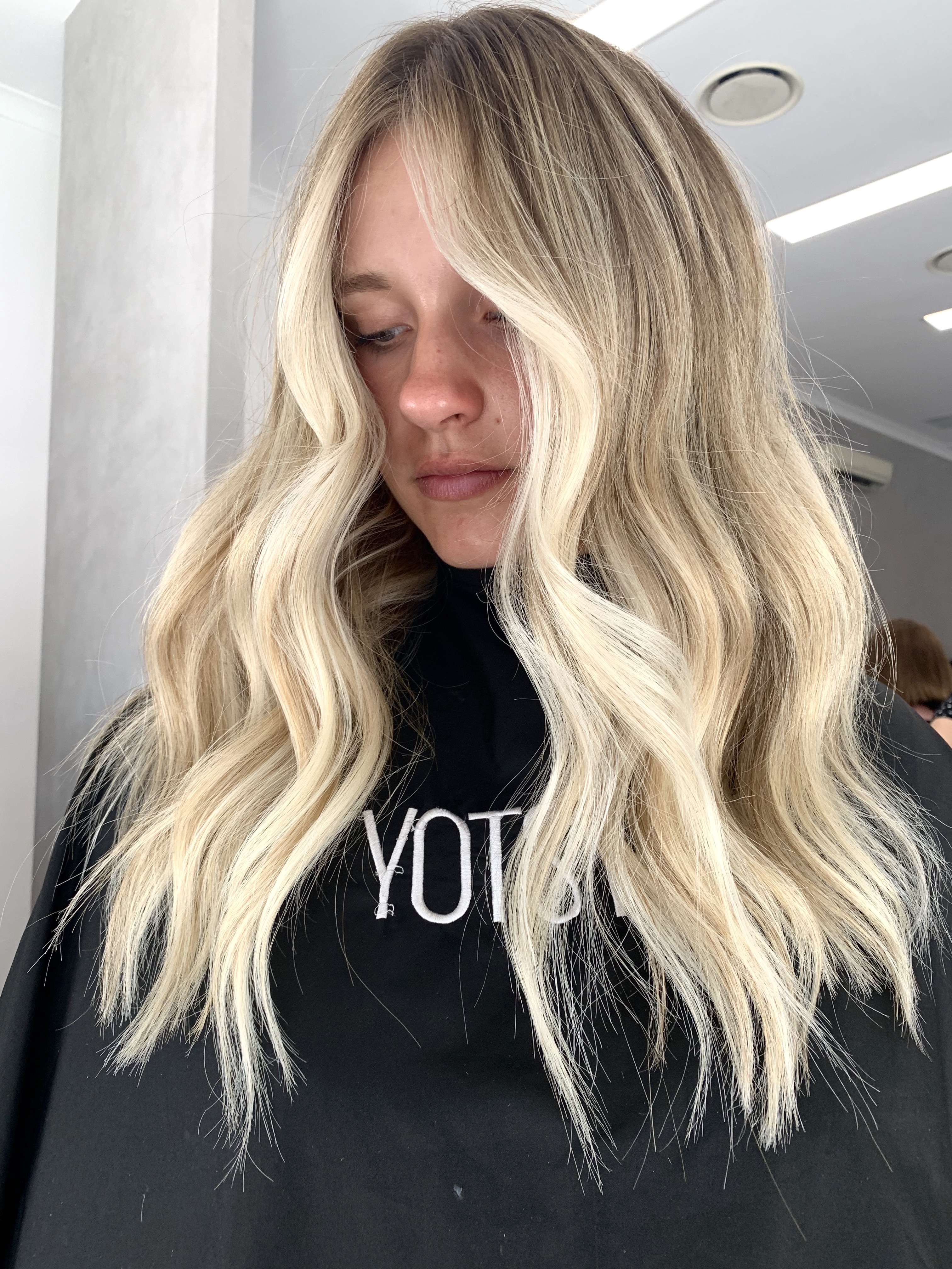 Creamy Blonde Hair Colour – Yots Hair